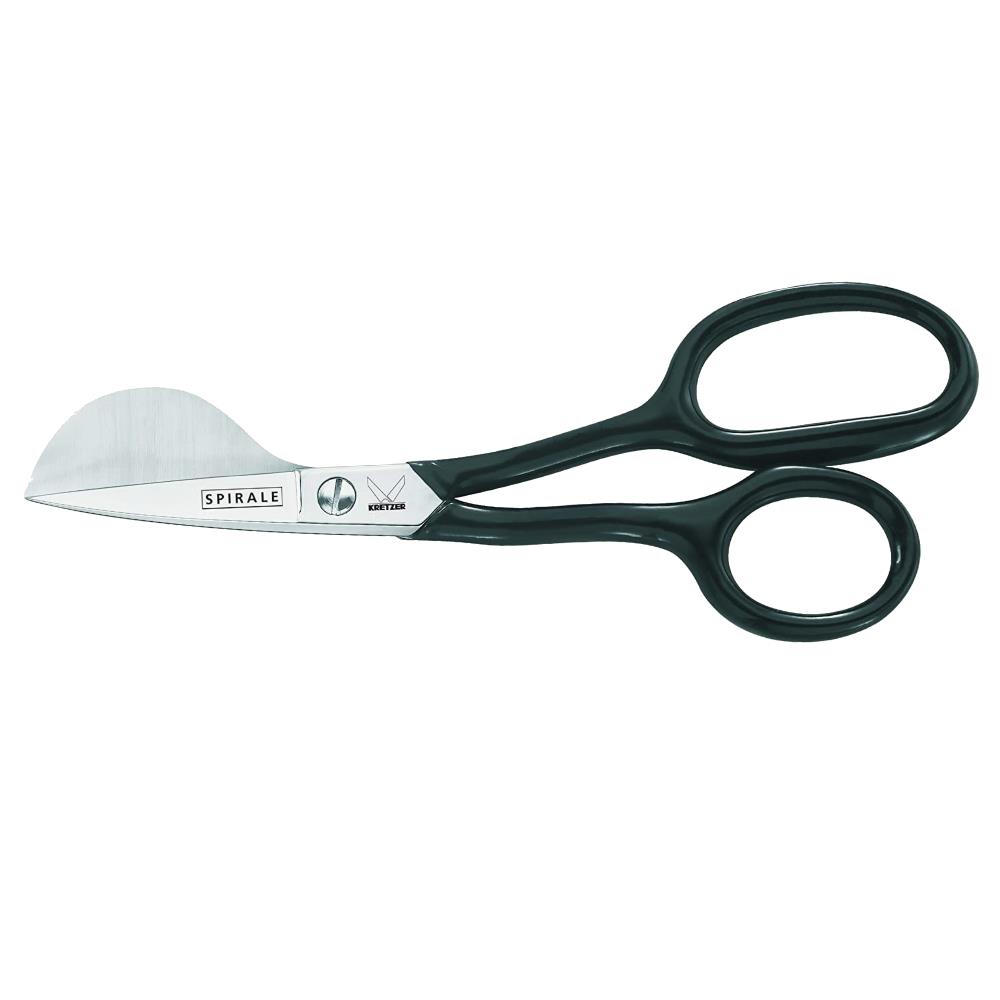 Kretzer Florschere mit großem Auge, 18 cm lang, schwarzer Metallgriff