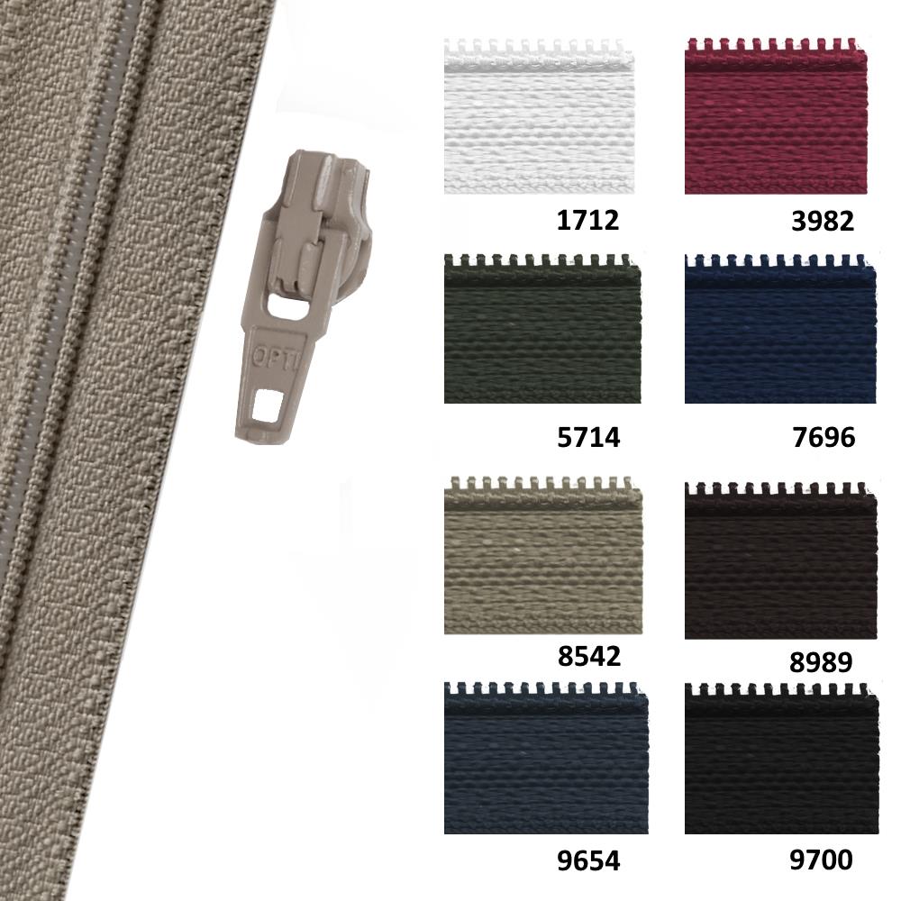 Schieber Opti S60 bandfarbig, (Lon) Fulda, Farbe diverse Farben, VE 100 Stück, UV 1000 Stück