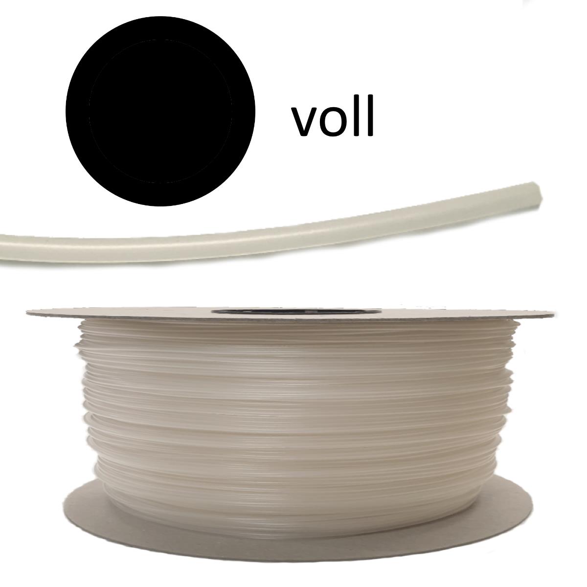 Rundschnur voll, fest, auf Rolle Rundschnur voll, fest, auf Rolle