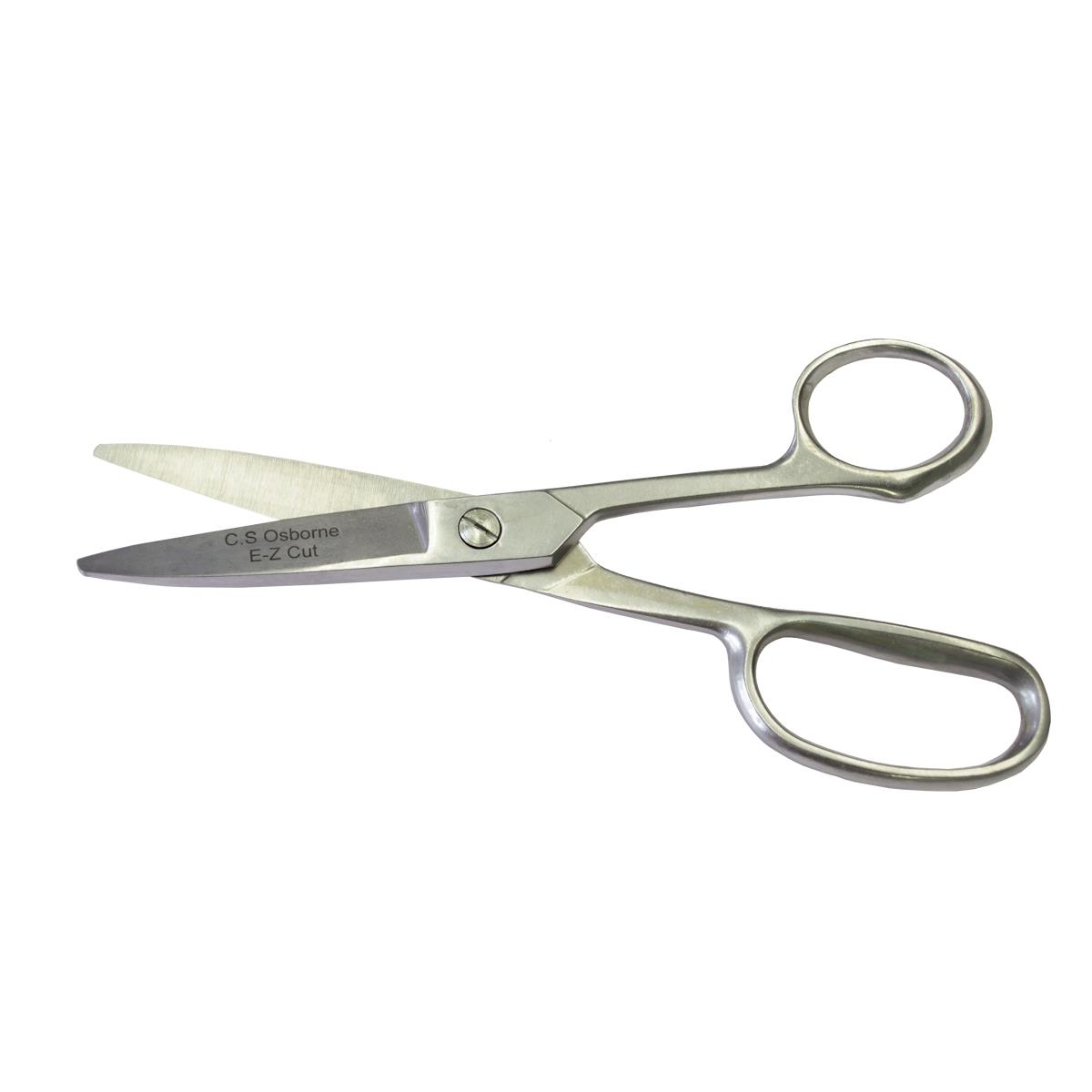 Lederschere Osborne 708, Länge ca. 21 cm, Edelstahlgriff, Metall Lederschere Osborne 708, Länge ca. 21 cm, Edelstahlgriff, Metall