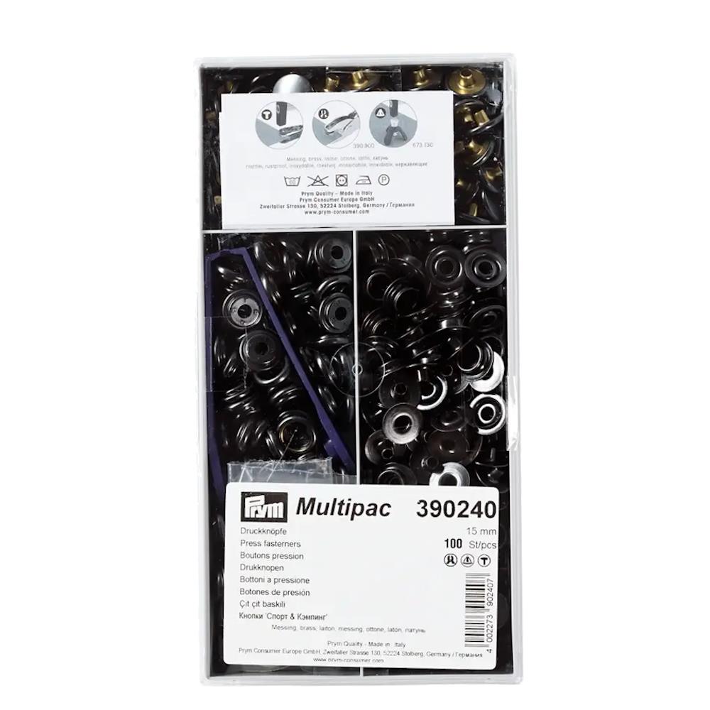 Druckknöpfe Sport & Camping, 15 mm, brüniert (390240), VE 100 Stück Druckknöpfe Sport & Camping, 15 mm, brüniert (390240), VE 100 Stück