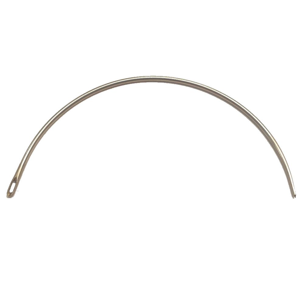 Polsternadeln/Garniernadeln, gebogen 100mm (960-100), Schnurnadel, VE 1 Stück, UV Brief 25 Stück