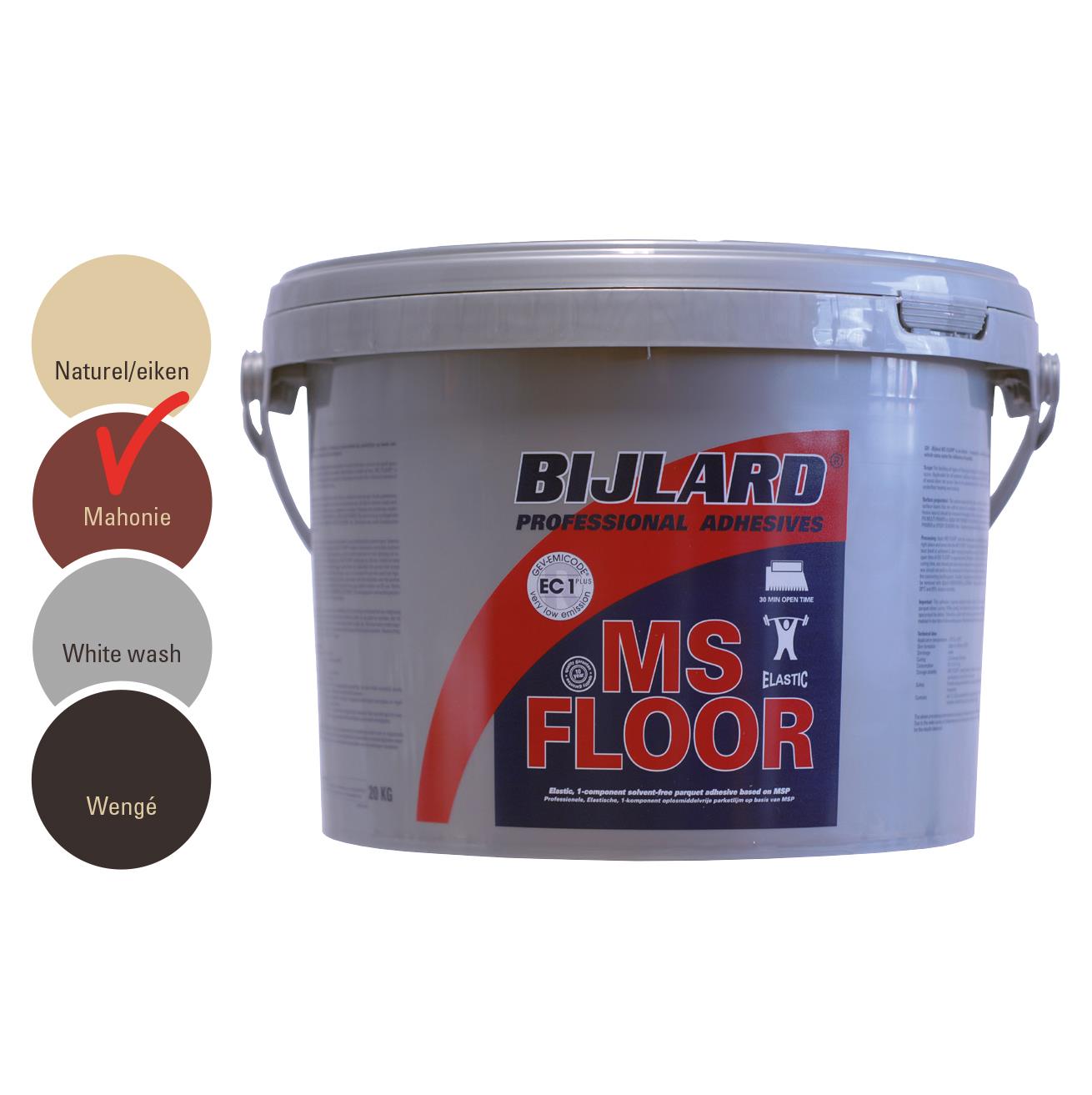 Bijlard MS FLOOR, Eimer 20 kilo , Mahagoni, Boden- und Parkettleim Bijlard MS FLOOR, Eimer 20 kilo , Mahagoni, Boden- und Parkettleim