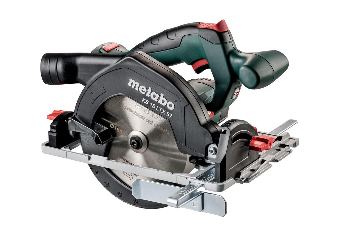 Metabo Akku-Handkreissäge 18 Volt mit Box, KS 18 LTX 57