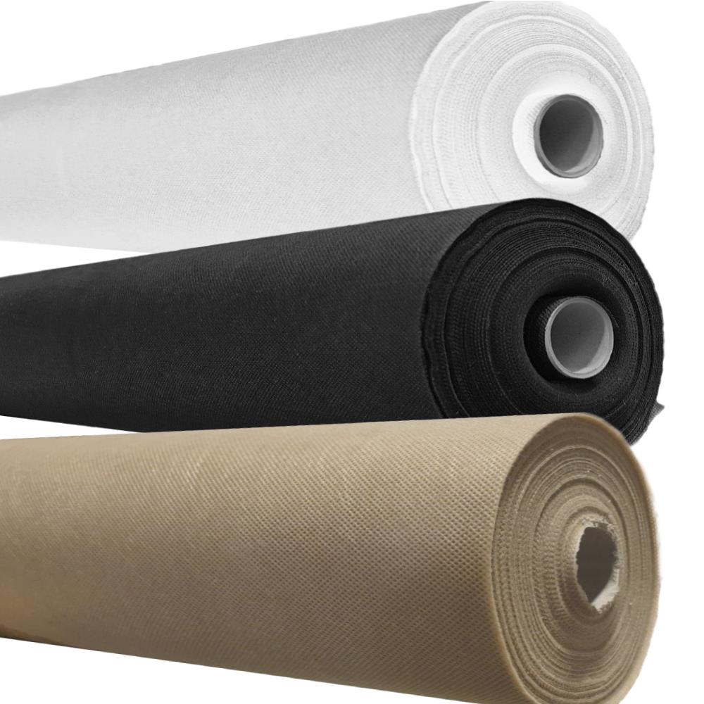 Spannvlies leicht, 75g/m2, verschiedene Breiten & Farben, Vlies-Spannstoff, VE Rolle 50m