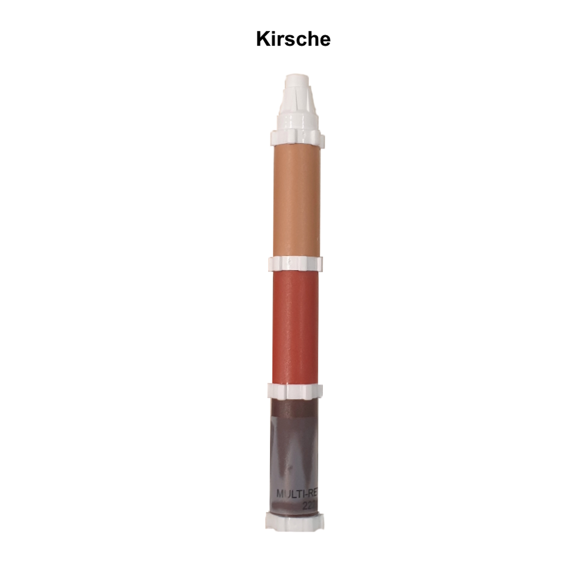 BAO-MULTI-Retuschierstift 222, Farbe: Kirschbaum, 3 Farbstufen je Stift
