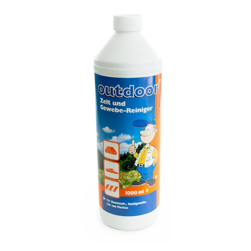 Zelt- und Gewebereiniger, 1000 ml, VE 1 Flasche, UV 12 Karton, Zeltreiniger