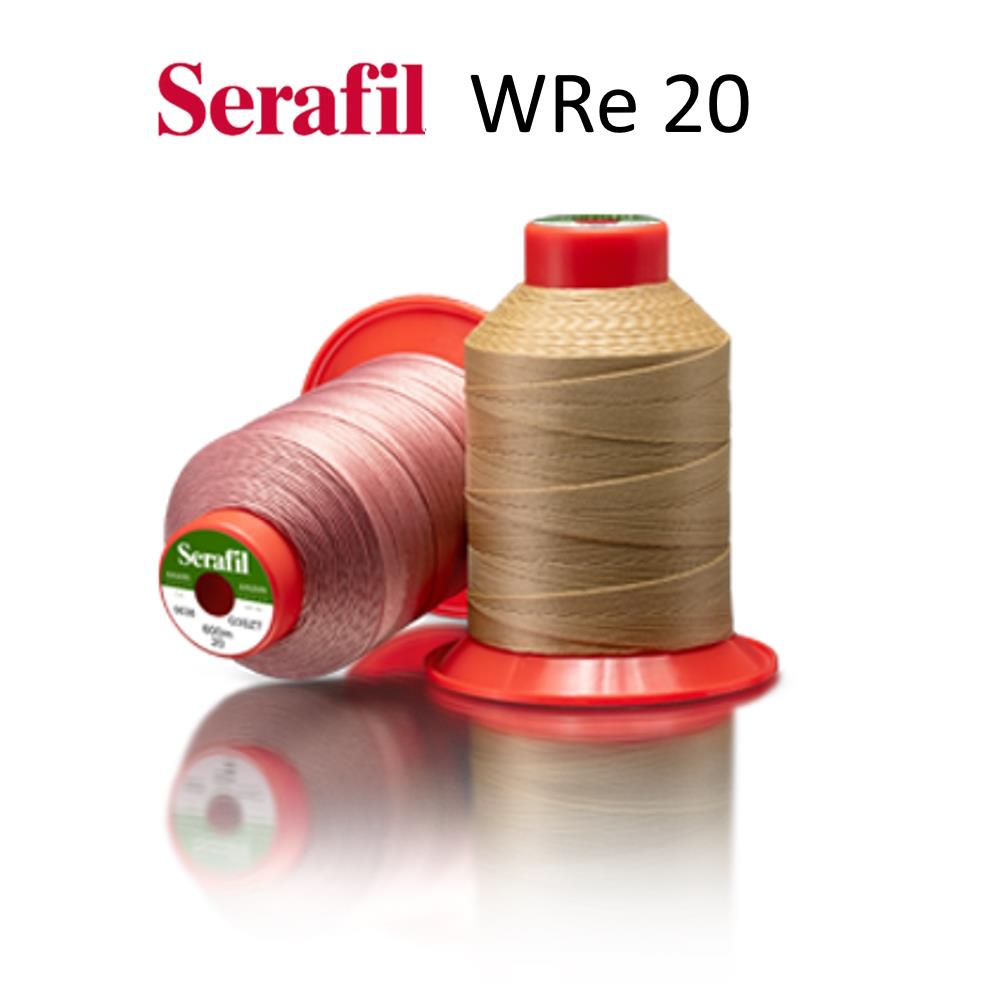 Serafil WRe 20, 600m (TEX 135), VE 1 Rolle(n), UV 5 Rollen