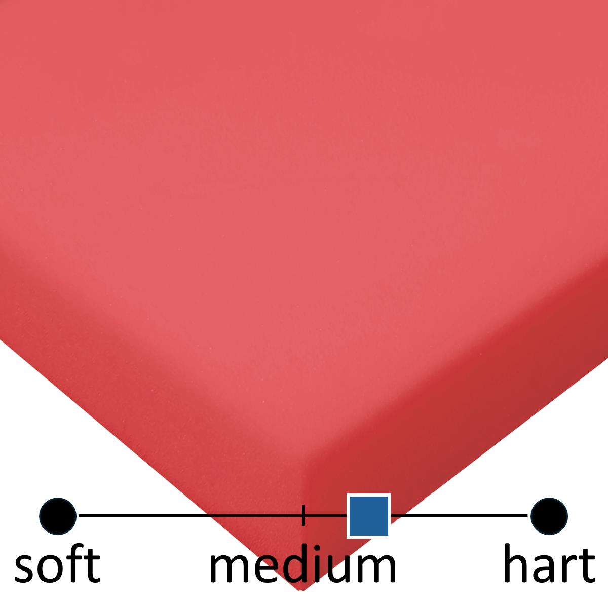 Kaltschaum KS55/65 HKS6 (rot), Grundmaß ca. 205 cm x 141 cm Kaltschaum KS55/65 HKS6 (rot), Grundmaß ca. 205 cm x 141 cm