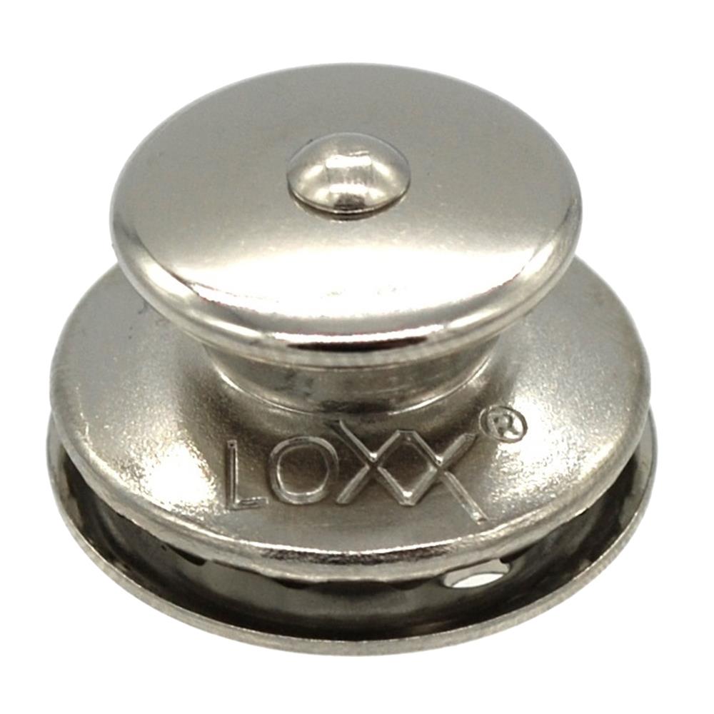 LOXX Oberteil, großer Kopf, Standard, Messing vernickelt, VE 1 Stück, UV 50 Stück