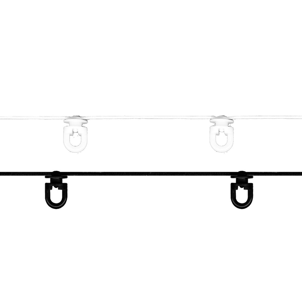 Kordel mit Drehgleiter, verschiedene Ausführungen, flache Innenlaufsysteme, VE 1 lfm, 50 Spule Kordel mit Drehgleiter, verschiedene Ausführungen, flache Innenlaufsysteme, VE 1 lfm, 50 Spule