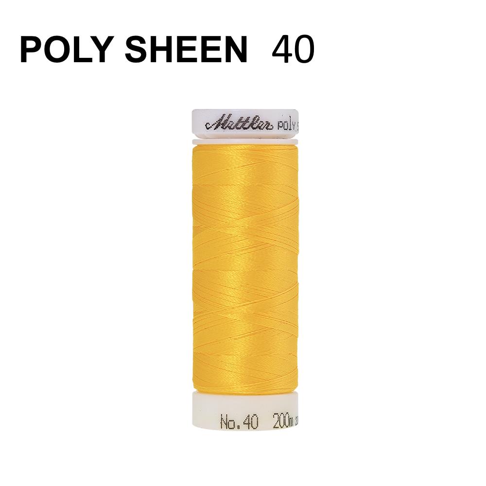 Poly Sheen (Isacord) 40, 200m (Tex 27), VE Karton mit 5 Rollen, Stickgarn Poly Sheen (Isacord) 40, 200m (Tex 27), VE Karton mit 5 Rollen, Stickgarn