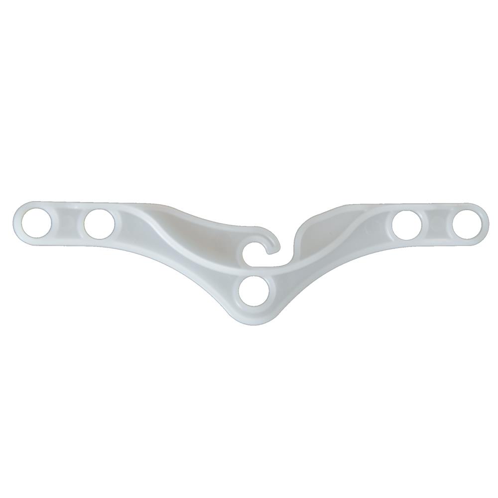 Endhaken für Wellenband, weiß, 14060 weiß, VE 1 Paket(e), Inhalt 10 Stück Endhaken für Wellenband, weiß, 14060 weiß, VE 1 Paket(e), Inhalt 10 Stück