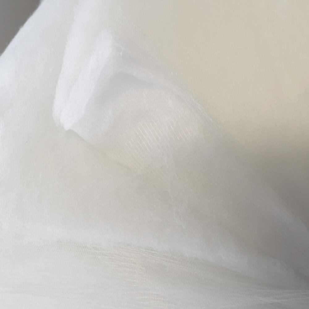 (Aktionsware) Dacronwatte 190 g/m², 155 cm breit, kaschiert, weiß, VE Rolle(n) 50m