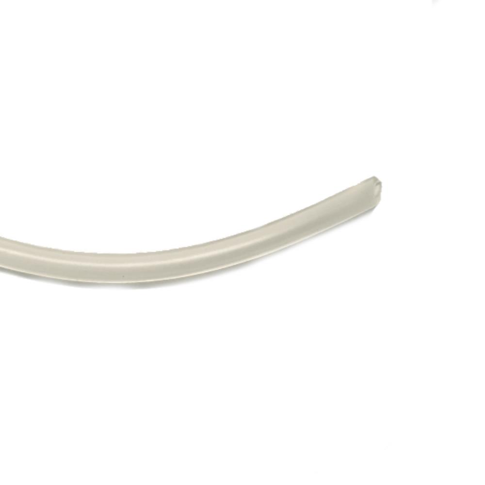 Rundschnur 3 mm hohl & weich, (Härte Shore A65), natur-transparent, Rolle(n) 500 m