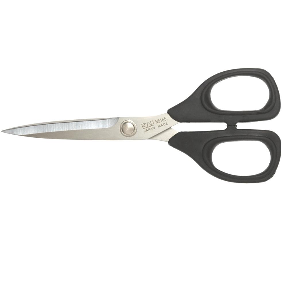 KAI Stickschere 6,5 Zoll N 5165, Länge 165 mm, Näh-Haushaltsschere, schwarzer Kunststoffgriff KAI Stickschere 6,5 Zoll N 5165, Länge 165 mm, Näh-Haushaltsschere, schwarzer Kunststoffgriff