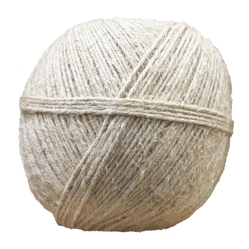 Sattlergarn/Segelgarn 3-fach/3,6 LH, 200g, natur, VE 1 Knäuel, UV 10 Stück