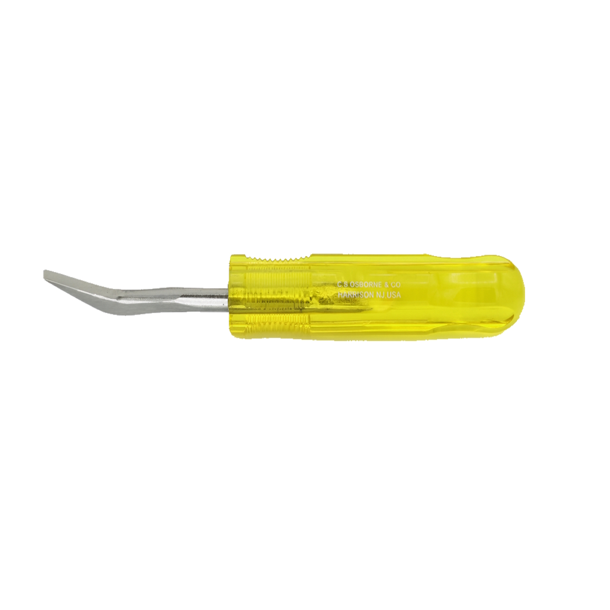 Klammerheber mit gelbem Plastikgriff und Spitze, ca. 17 cm lang (Osborne 763)