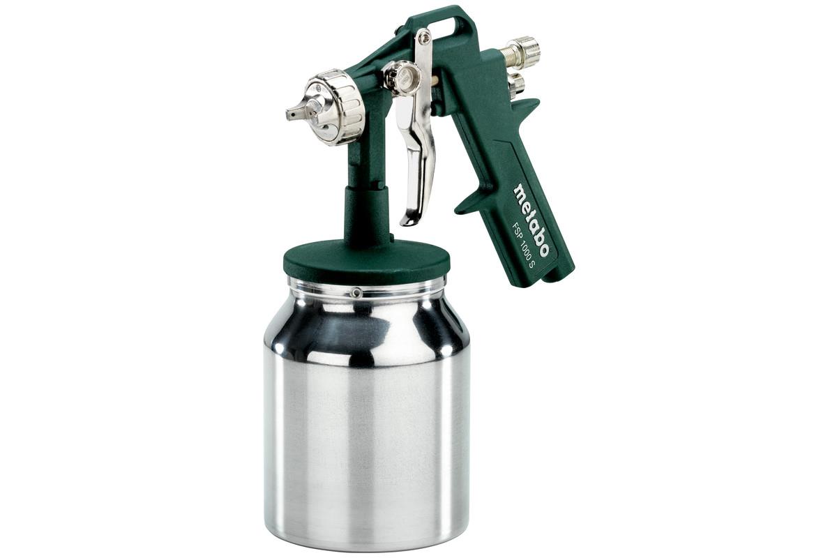 Metabo Spritzpistole, Topf unten mit 1,5mm Düse (FSP 1000), Druckluft, Fließbecherpistole