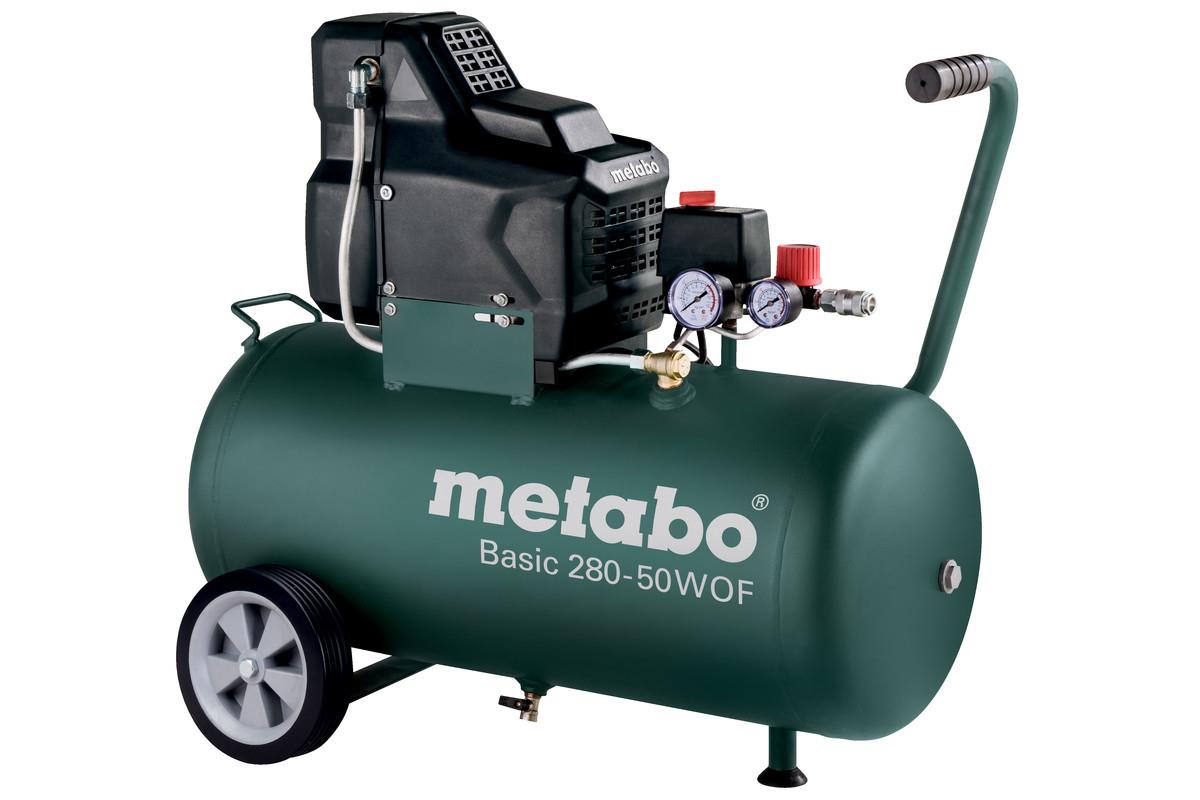 Metabo Kompressor BASIC 280-50 W OF, 280 l/min, 50 Liter, 8 bar Metabo Kompressor BASIC 280-50 W OF, 280 l/min, 50 Liter, 8 bar