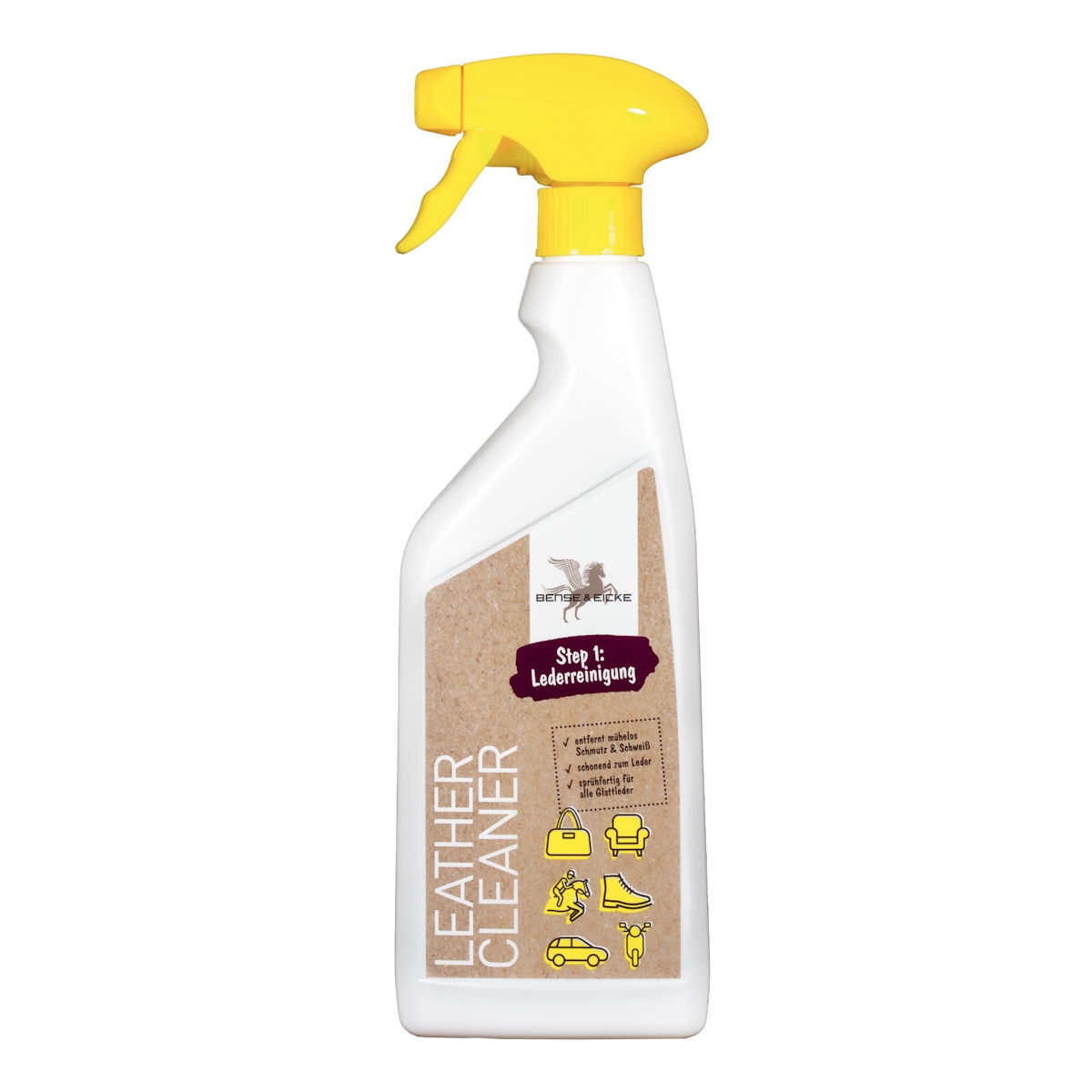 Leather Cleaner -Step 1, Sprühflasche, 500 ml, VE 1 Stück, Lederreinigung