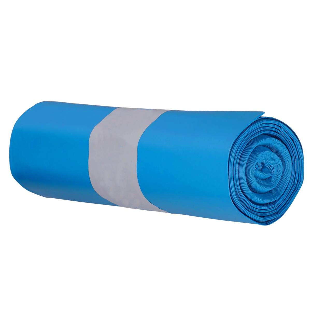 Müllsäcke blau 120 Liter, 25 Stück, blau, VE 1 Rolle(n), Müllbeutel, Müllsack
