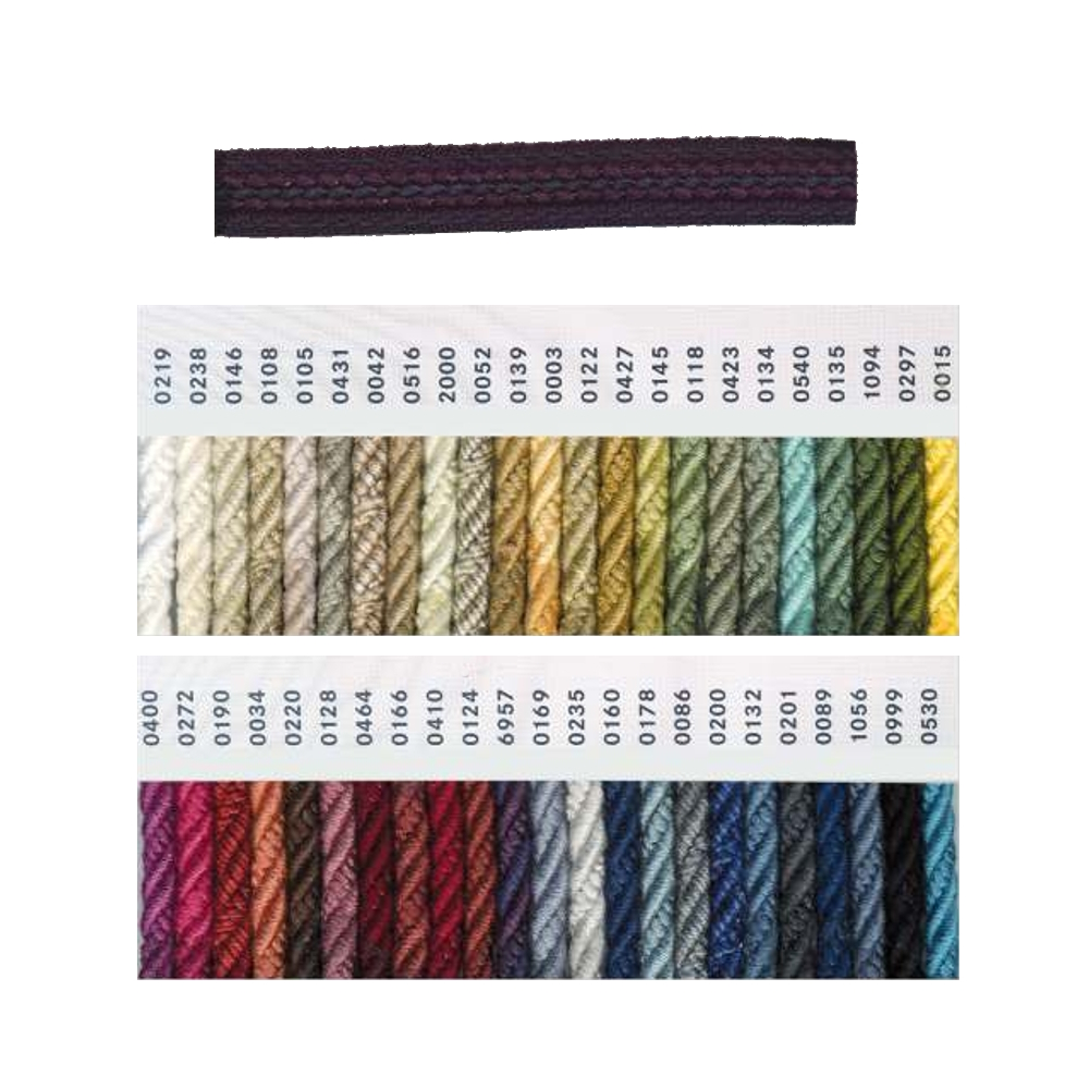 Möbelborte (8718) matt, 13mm breit, lila (6957), VE 1 lfm, UV 25m