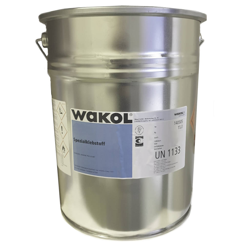 Wakol/Intercoll L 1325 hitze-aktivierbar, rot 15kg, spritzbar, Leder & Schaumstoff