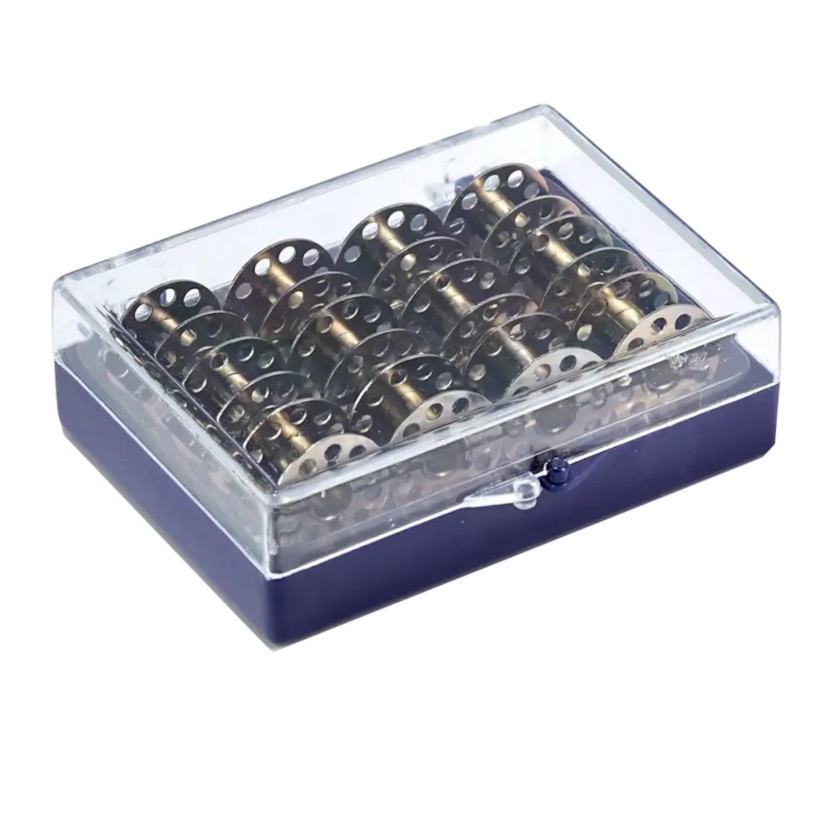 Spulendose 12 CB Spulen, Metall (611985), VE 1 Set