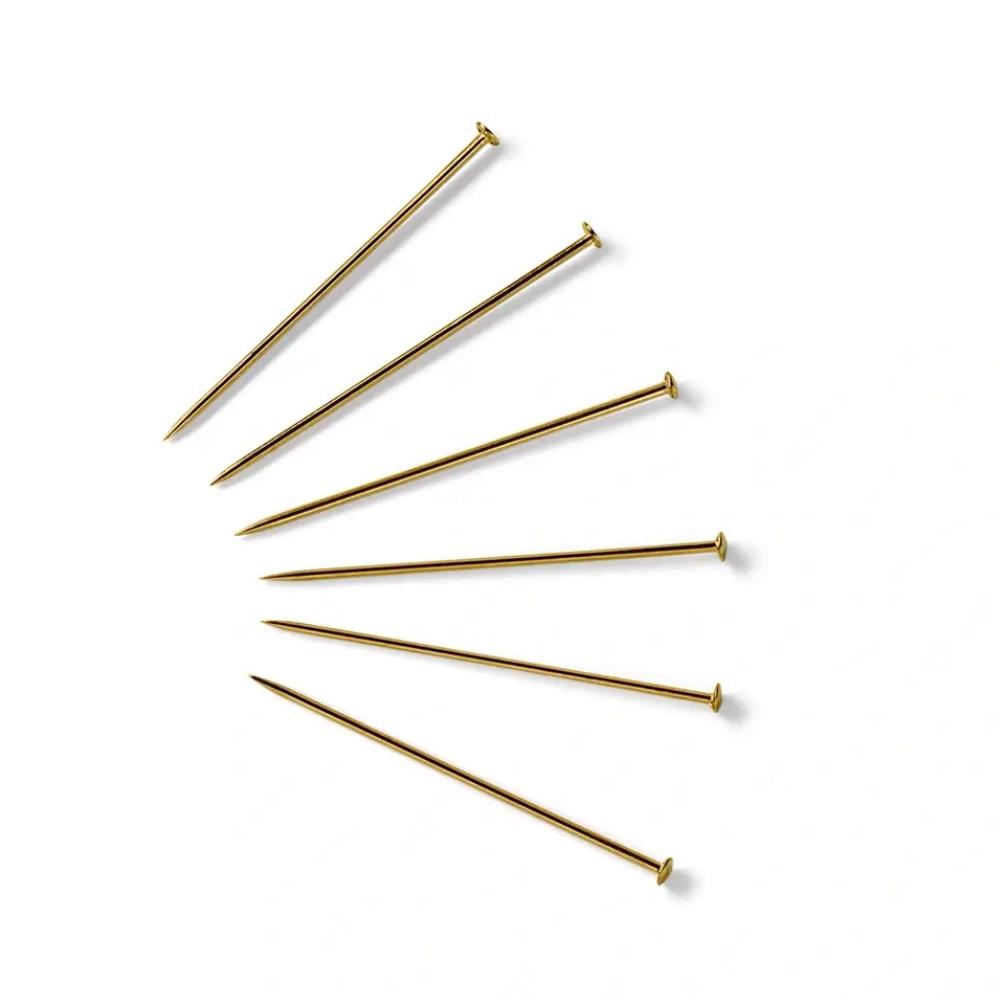 Messing-Stecknadeln Nr.103, 26 mm lang x 0,65 mm, 500g (011 204), VE 1 Karton Messing-Stecknadeln Nr.103, 26 mm lang x 0,65 mm, 500g (011 204), VE 1 Karton