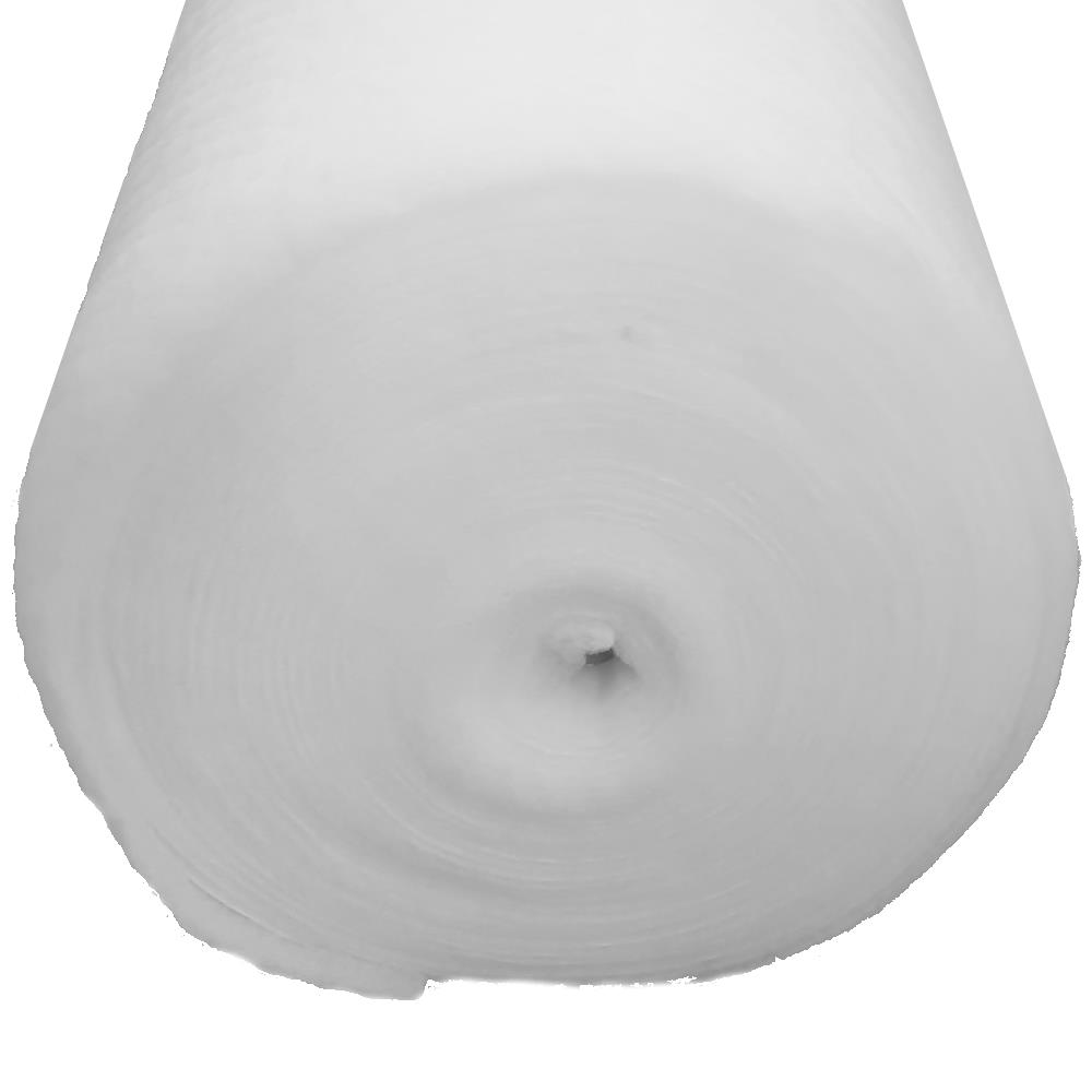 Polyesterwatte soft B1 100 g, 140 cm breit, VE Rolle 30m, B1-Qualität, weich & zugfest (Trevira)