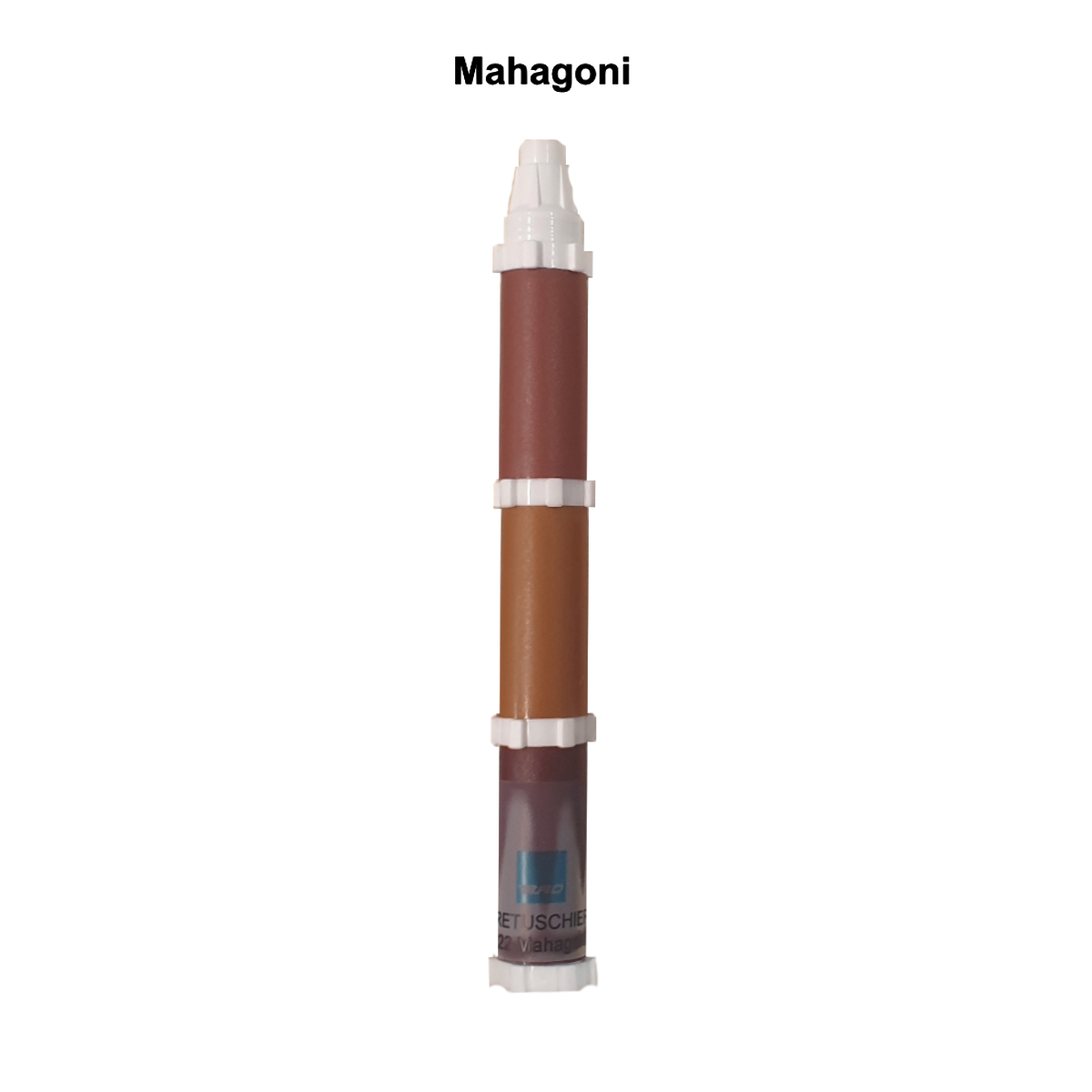 BAO-MULTI-Retuschierstift 222, Farbe: Mahagoni, 3 Farbstufen je Stift
