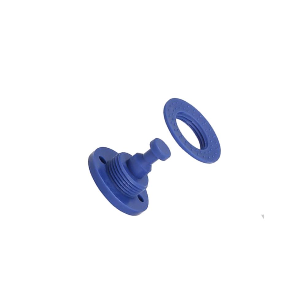 Minax Unterteil, Loch 14 mm, Kunststoff, blau, VE 1 Stück, UV 100 Stück