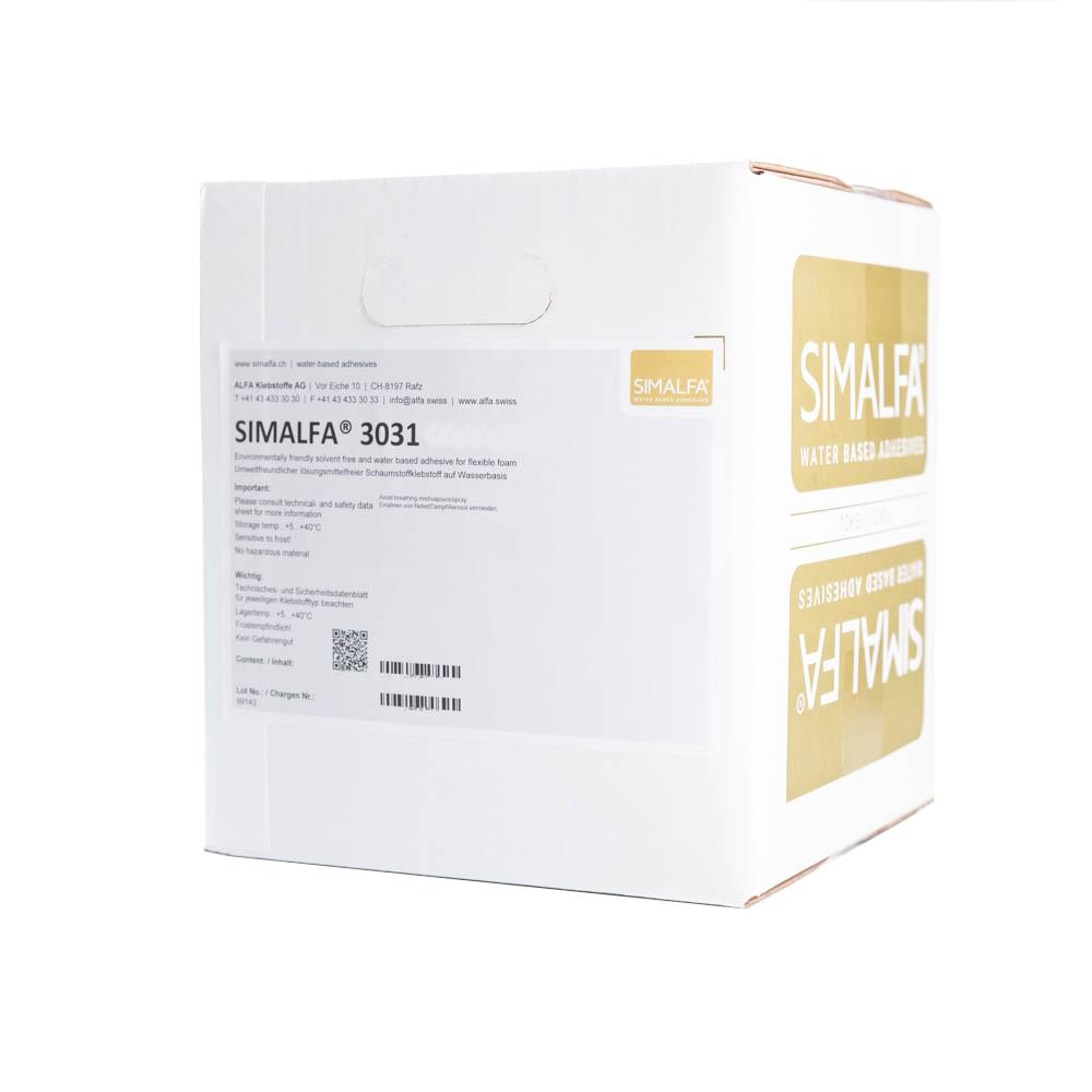 Simalfa 3031 Dispersionskleber 10kg, rot (rosa), lösemittelfrei und spritzfähig
